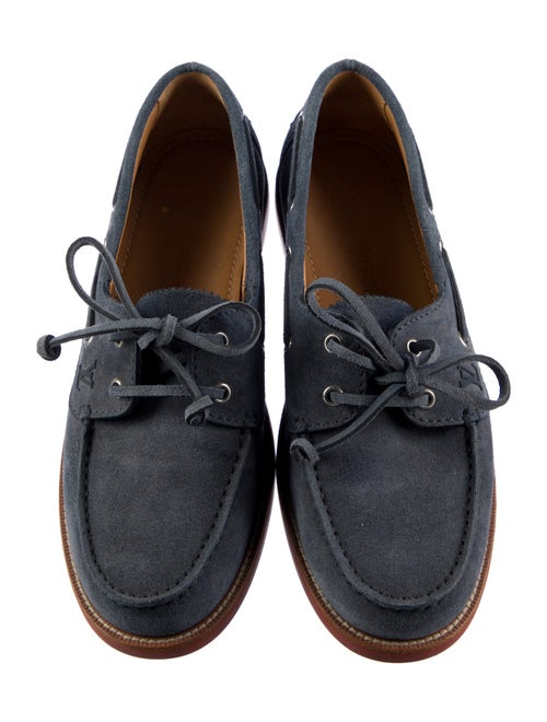 Louis Vuitton Suede Boat Shoes