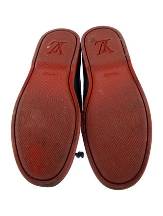 Louis Vuitton Suede Boat Shoes
