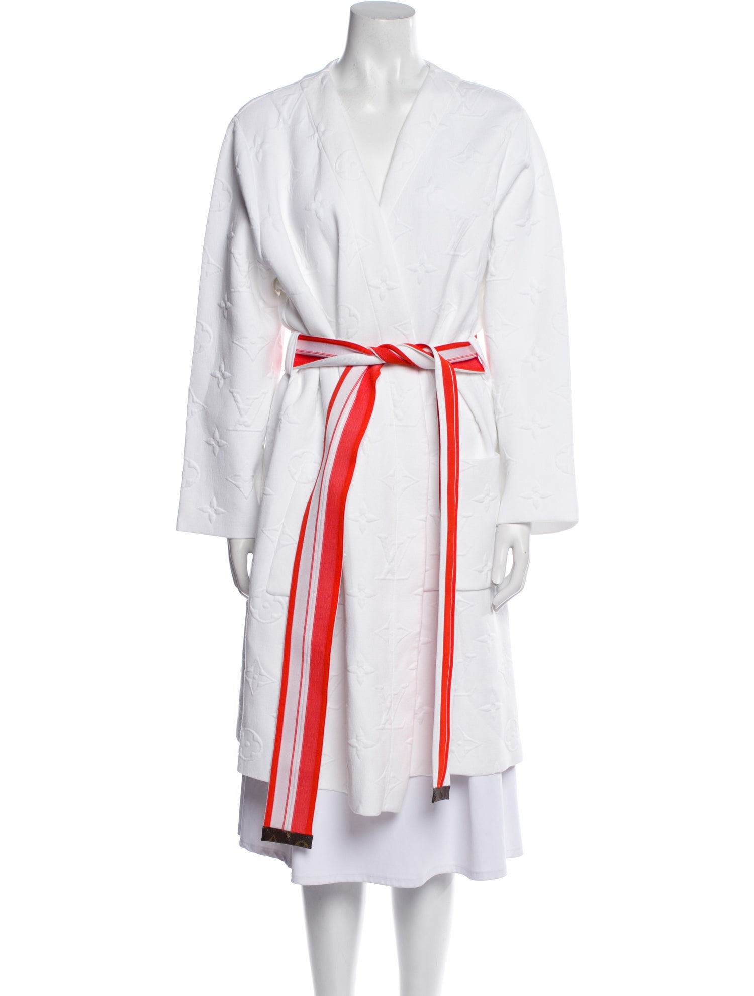 Louis Vuitton 2022 3D Monogram Robe Coat