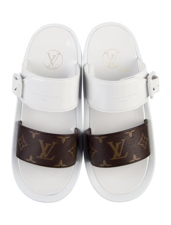 Louis Vuitton Sunbath LV Monogram Slides