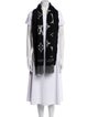 Louis Vuitton Cashmere Monogram Pattern Scarf