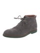 Louis Vuitton Suede Lace-Up Boots