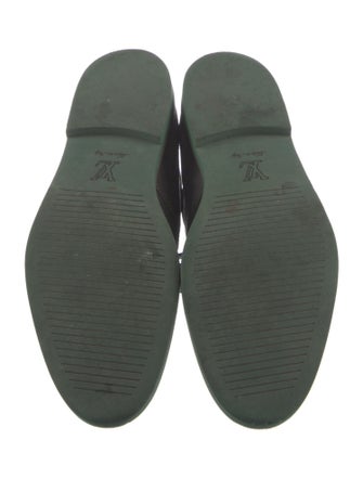 Louis Vuitton Suede Lace-Up Boots