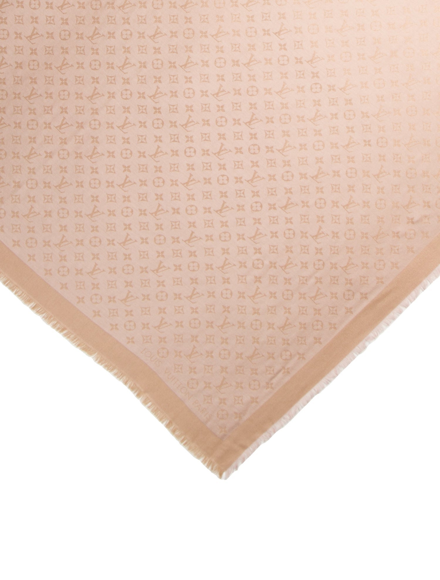 Louis Vuitton Monogram Shawl Silk Shawl