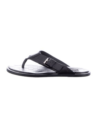 Louis Vuitton Leather Flip Flops