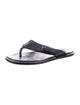 Louis Vuitton Leather Flip Flops