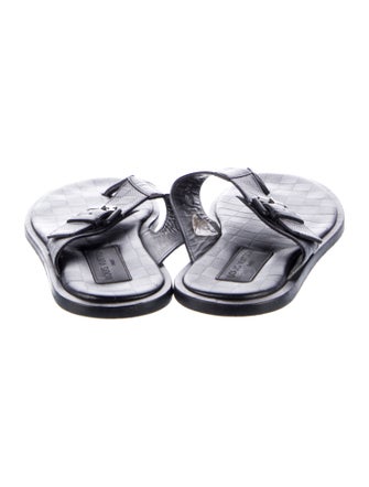 Louis Vuitton Leather Flip Flops