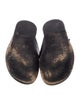 Louis Vuitton Leather Flip Flops