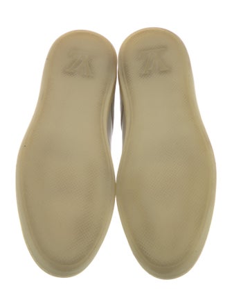 Louis Vuitton Leather Colorblock Pattern Sneakers