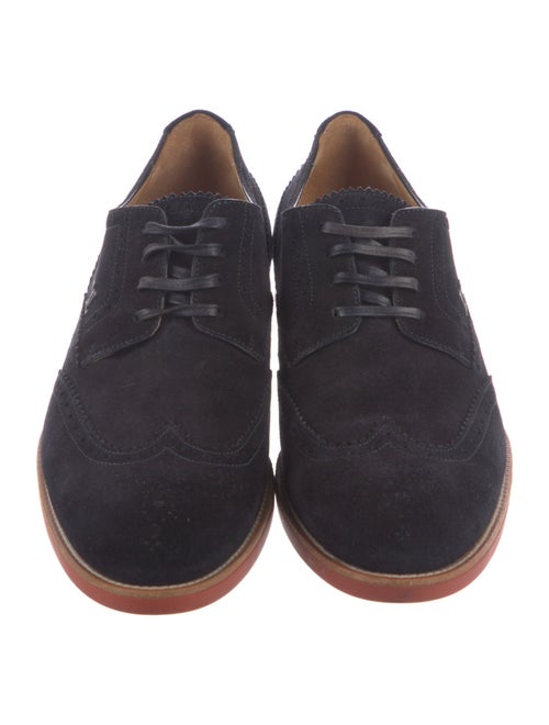 Louis Vuitton Suede Lasercut Accents Brogues
