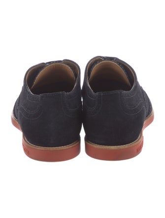 Louis Vuitton Suede Lasercut Accents Brogues