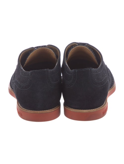 Louis Vuitton Suede Lasercut Accents Brogues