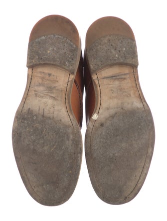 Louis Vuitton Leather Lace-Up Boots