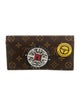 Louis Vuitton LV Monogram Coated Canvas Sarah Wallet