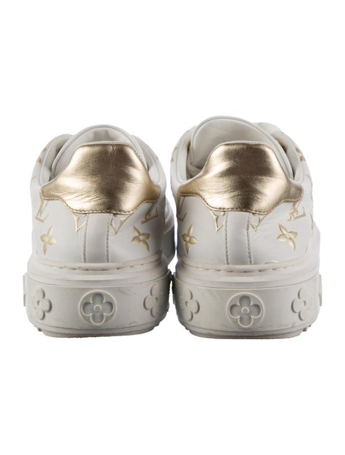 Louis Vuitton Monogram Pattern Leather Sneakers