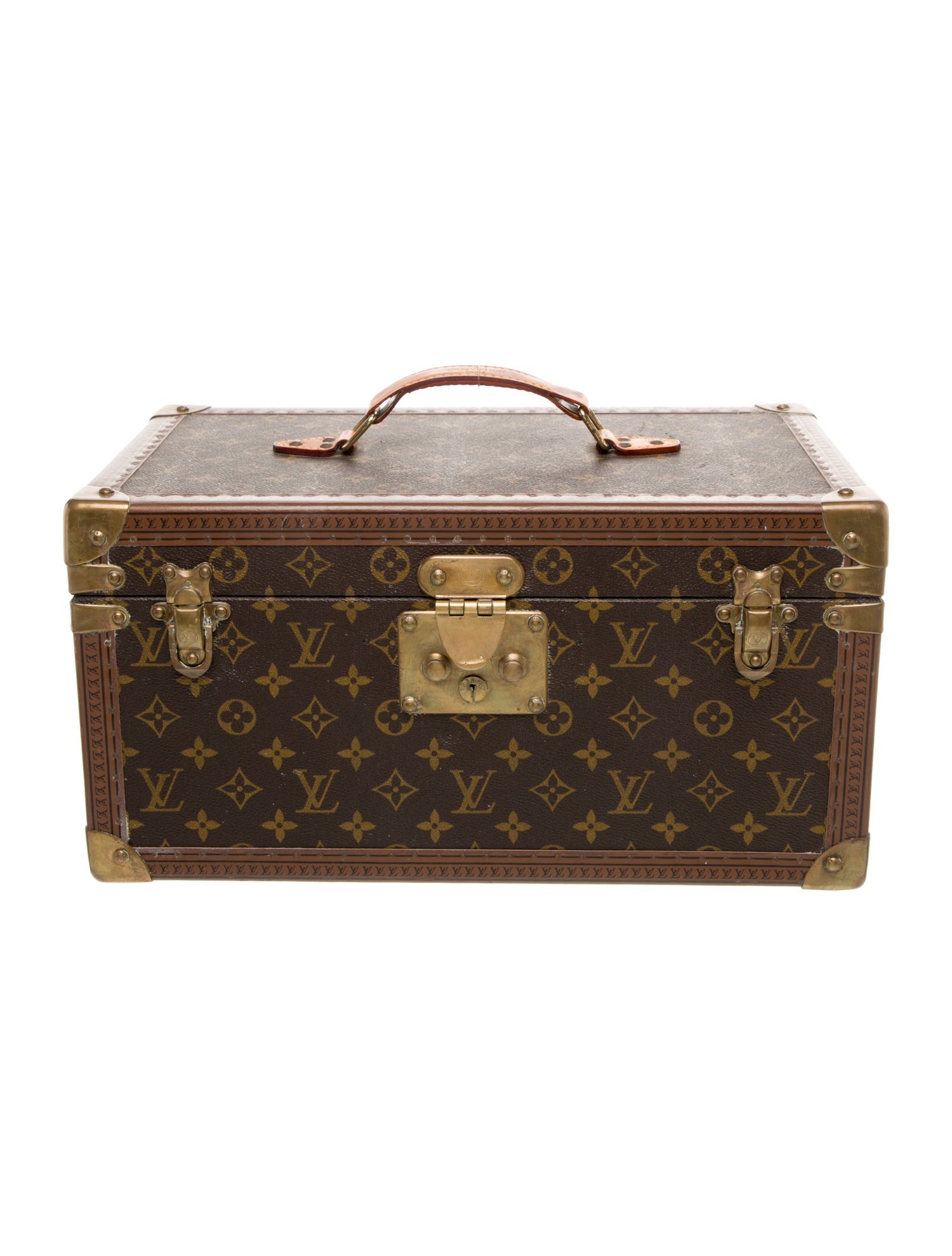 Louis Vuitton LV Monogram Bôite Bouteilles Vintage