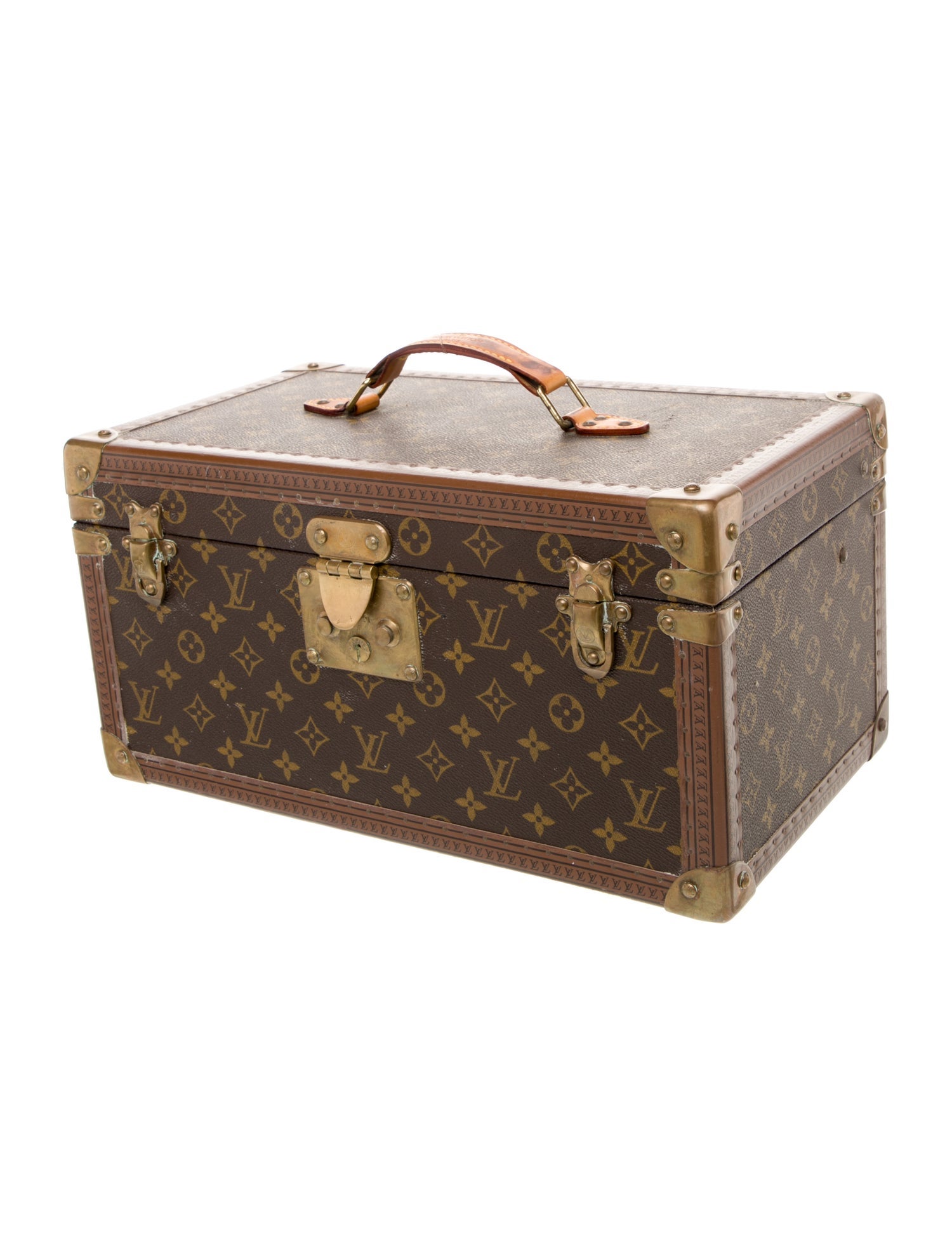 Louis Vuitton LV Monogram Bôite Bouteilles Vintage