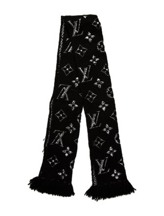 Louis Vuitton Logomania Shine Wool Scarf