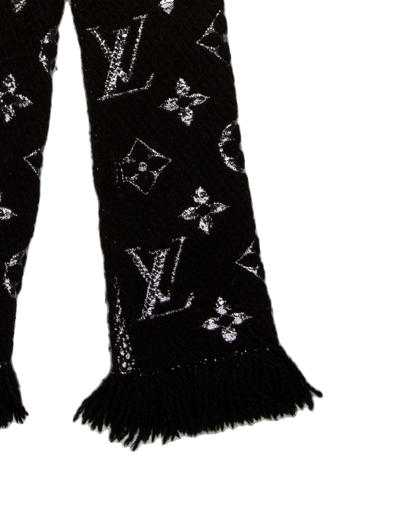 Louis Vuitton Logomania Shine Wool Scarf