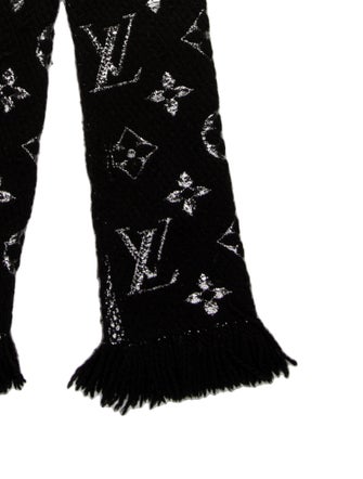 Louis Vuitton Logomania Shine Wool Scarf