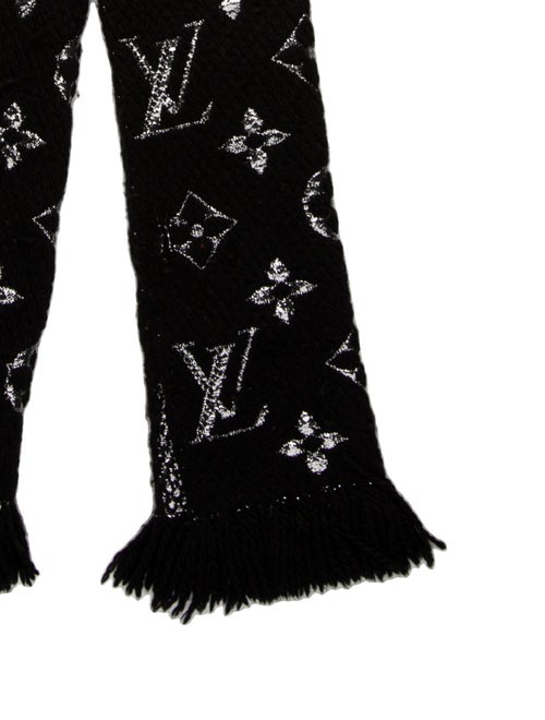Louis Vuitton Logomania Shine Wool Scarf