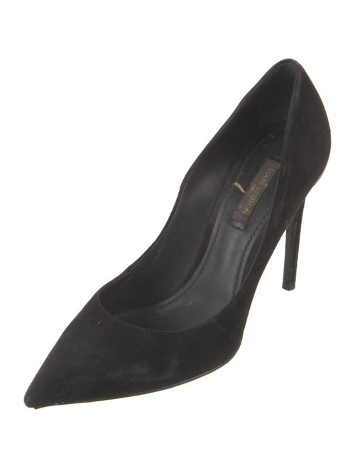 Louis Vuitton Suede Pumps
