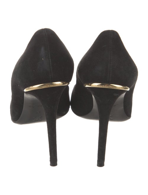 Louis Vuitton Suede Pumps