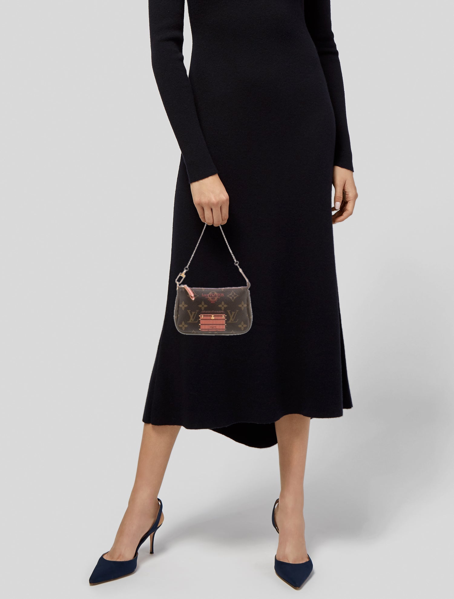 Louis Vuitton LV Monogram Pochette Accessoires Mini