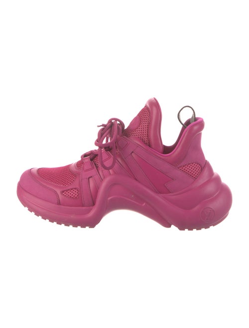 Louis Vuitton LV Monogram Leather Chunky Sneakers