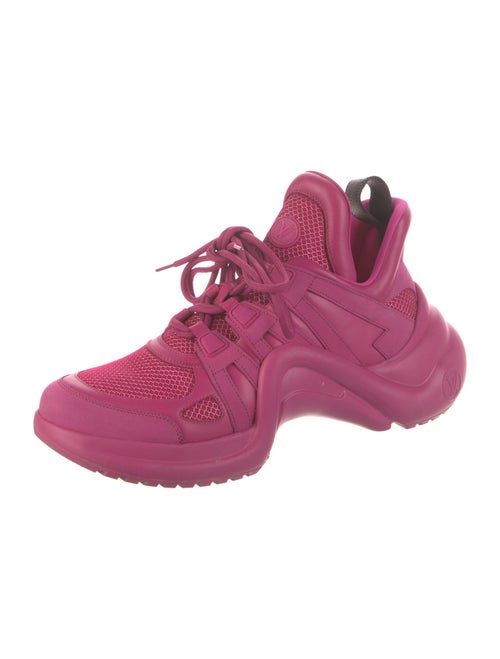 Louis Vuitton LV Monogram Leather Chunky Sneakers