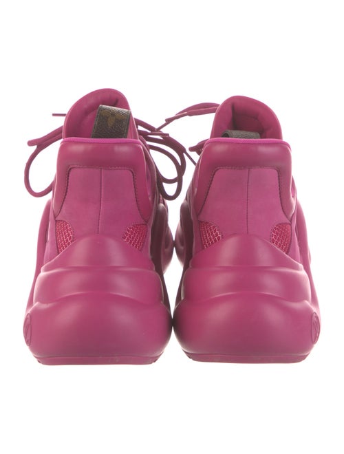 Louis Vuitton LV Monogram Leather Chunky Sneakers