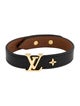 Louis Vuitton Leather LV Iconic Bracelet