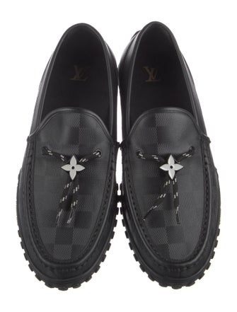 Louis Vuitton Monogram Eclipse Leather Drivers