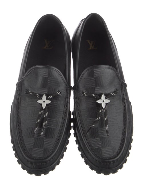 Louis Vuitton Monogram Eclipse Leather Drivers