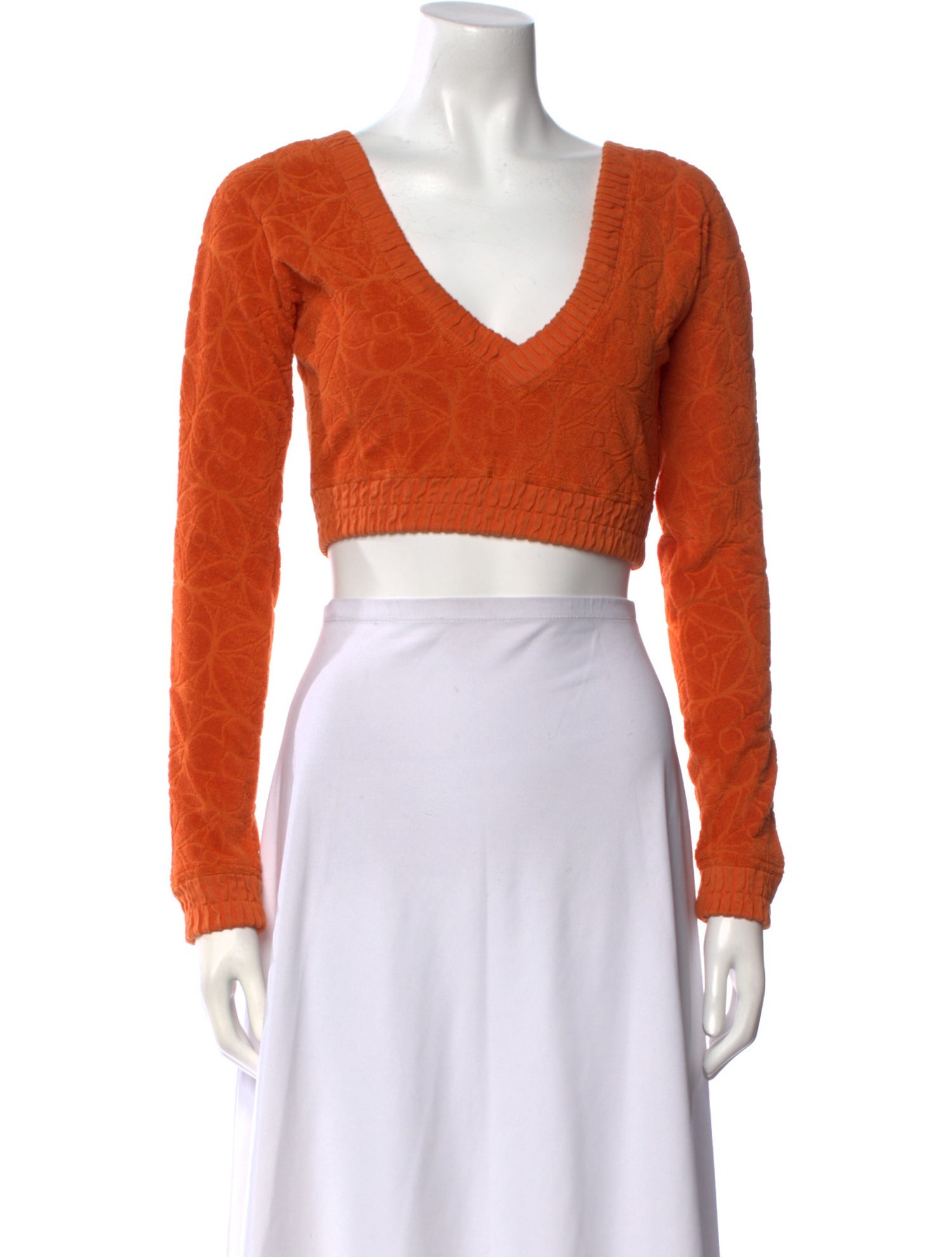 Louis Vuitton 2023 Flower Monogram Crop Top