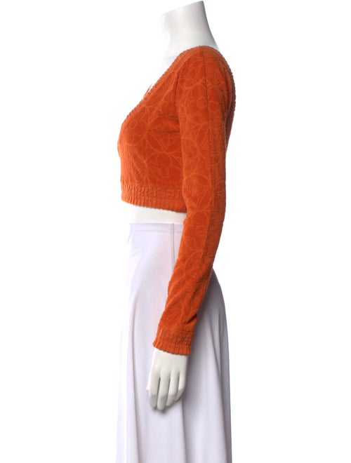 Louis Vuitton 2023 Flower Monogram Crop Top