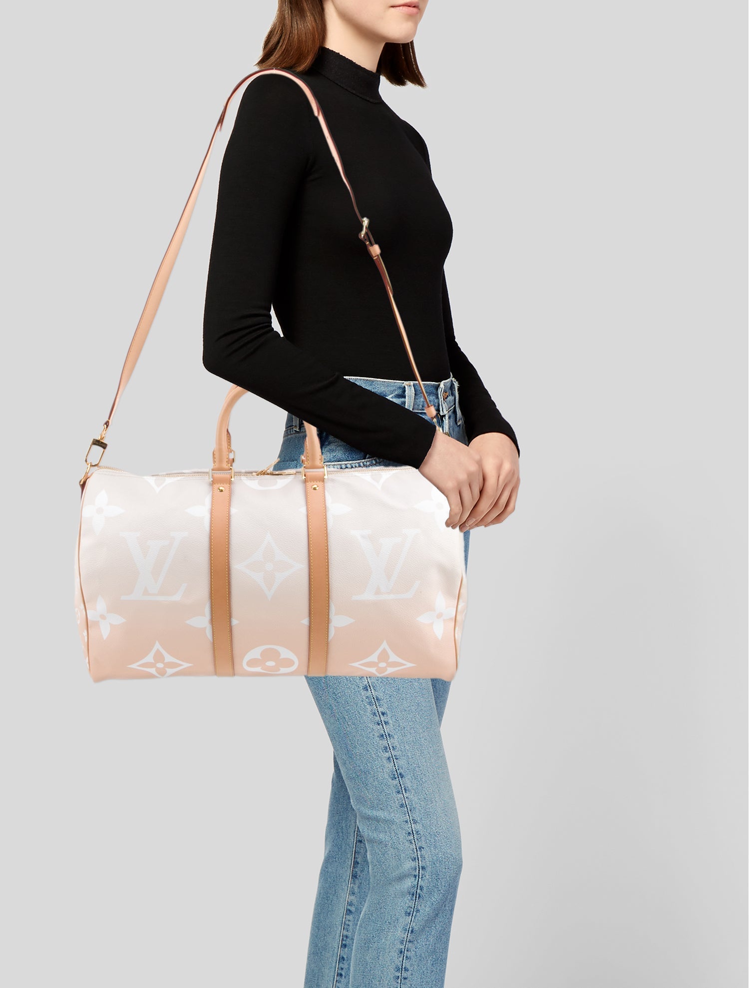 Louis Vuitton LV Monogram Keepall Bandouliere 45