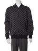 Louis Vuitton 2023 Damier Graphite Pattern Bomber Jacket