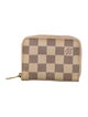 Louis Vuitton Damier Azur Pattern Coated Canvas Zippy Coin Purse