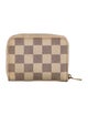 Louis Vuitton Damier Azur Pattern Coated Canvas Zippy Coin Purse