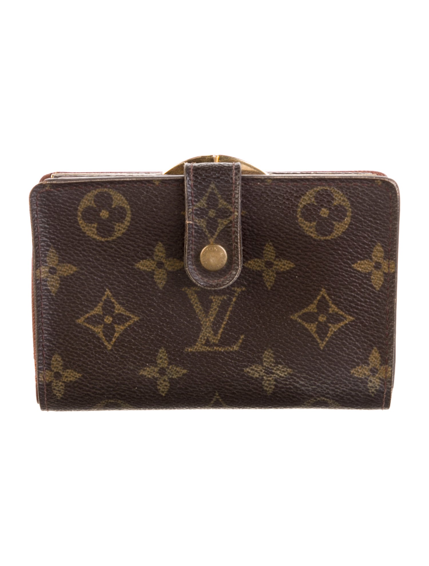 Louis Vuitton LV Monogram Coated Canvas French Purse
