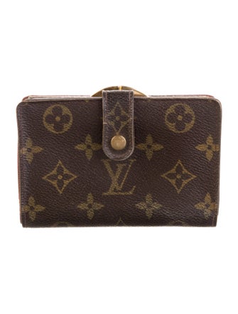 Louis Vuitton LV Monogram Coated Canvas French Purse