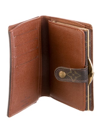 Louis Vuitton LV Monogram Coated Canvas French Purse