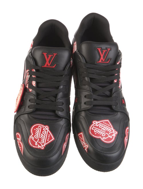Louis Vuitton Leather Printed Sneakers