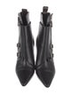 Louis Vuitton Monogram Pattern Leather Moto Boots
