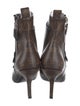 Louis Vuitton Monogram Pattern Leather Moto Boots
