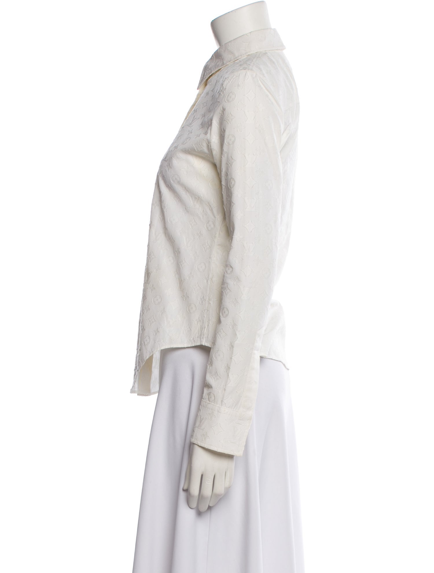 Louis Vuitton 2019 Long Sleeve Button-Up Top