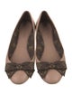 Louis Vuitton LV Monogram Leather Flats