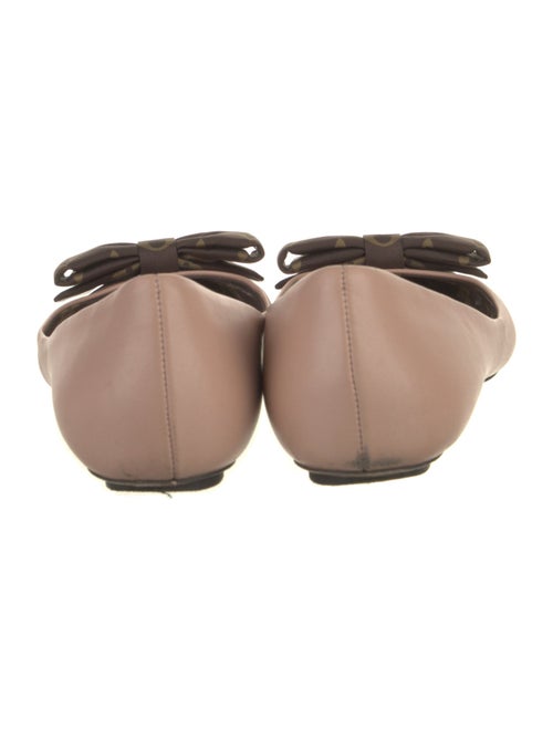 Louis Vuitton LV Monogram Leather Flats