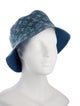 Louis Vuitton Denim Monogram Essential Reversible Bucket Hat